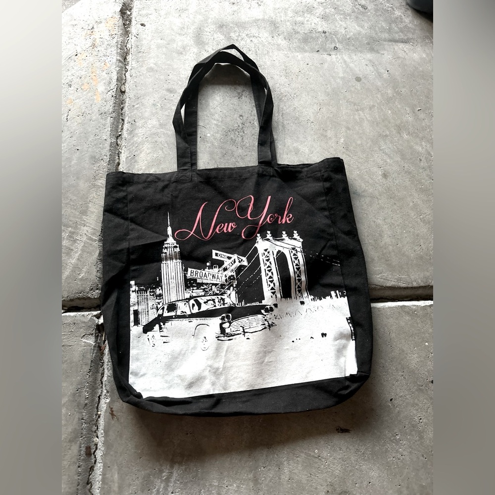 NEW YORK BROADWAY TOTEBAG
